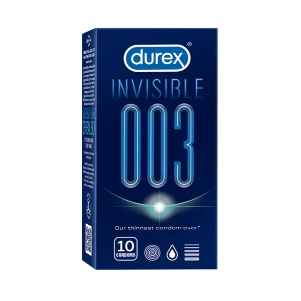 Durex Invisible 003 Condom | 10 Pack