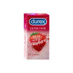 Durex Strawberry Condom | 12 Pack