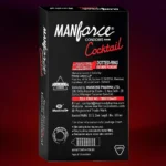 Manforce Cocktail | Strawberry & Vanilla Flavoured Condom | 10 Pack - Image 3